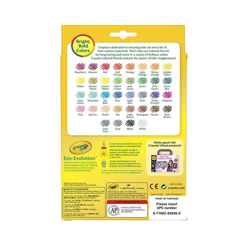 Bộ 36 bút chì màu Crayola - 684036