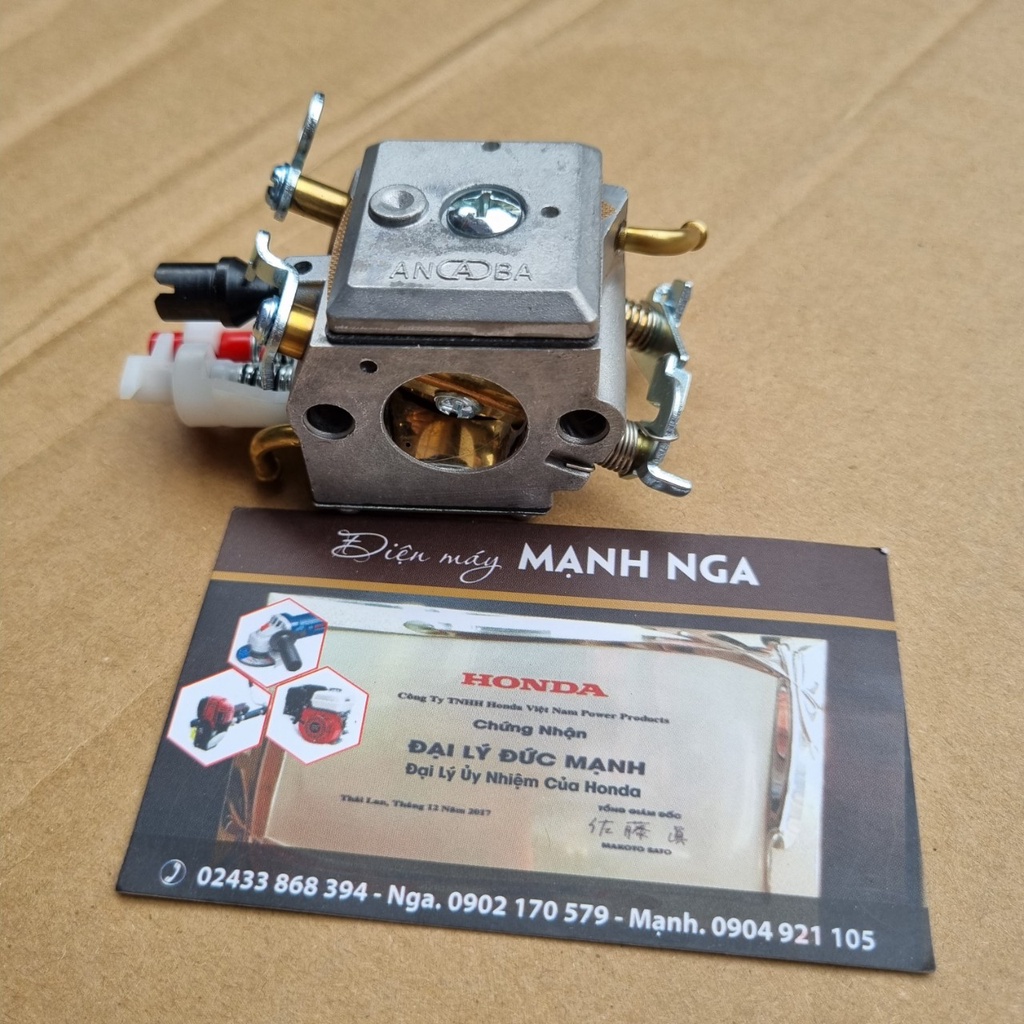 Chế hòa khí, bình xăng con máy cưa 353
