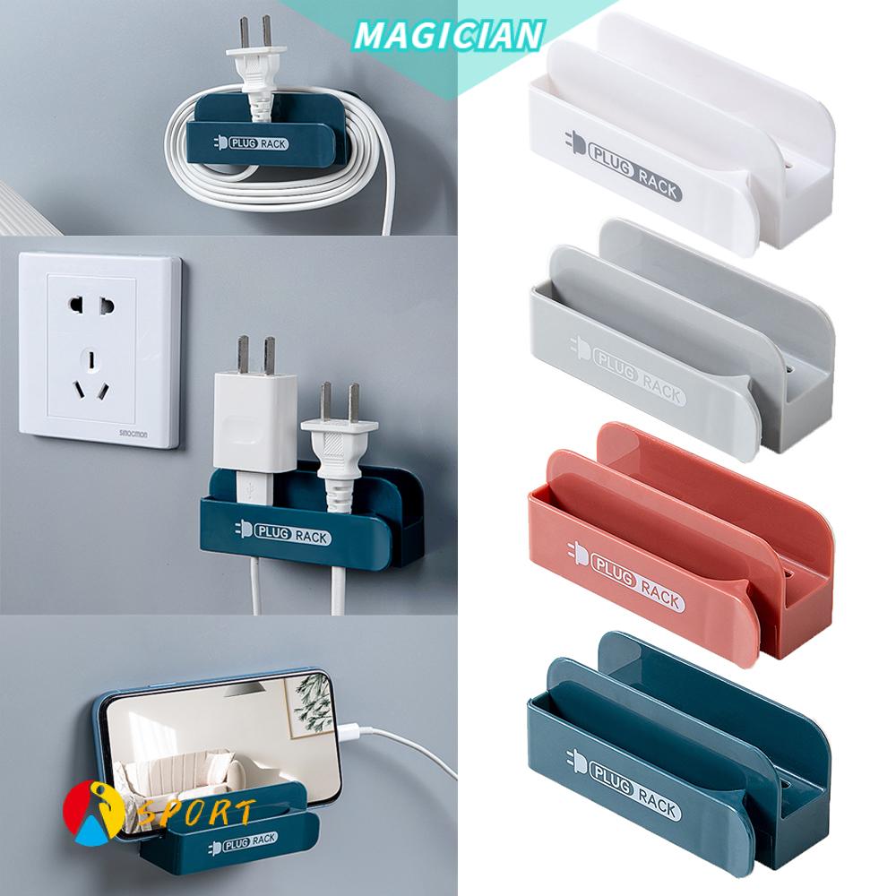 🔸Magic🔹 Giá đỡ phích cắm điện thoại không cần đục lỗ đa năng nhiều màu sắc | BigBuy360 - bigbuy360.vn