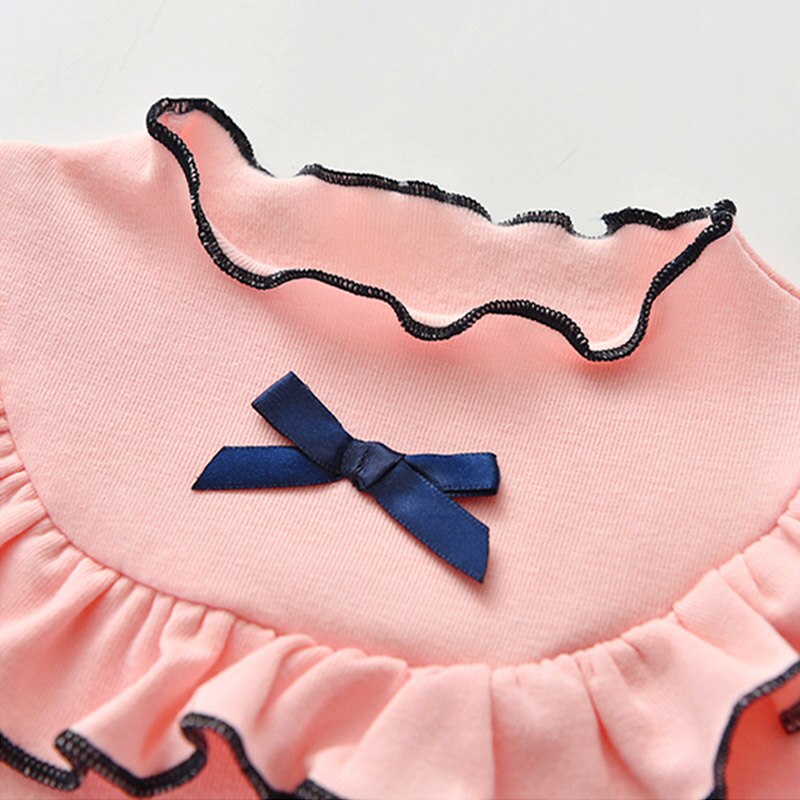 Áo Thun Cotton Thời Trang Mùa Thu Dành Cho Bé Gái 2-6 Tuổi