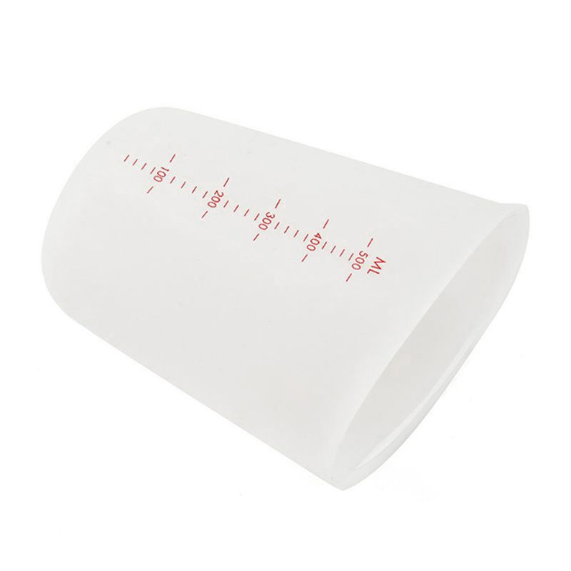 Cốc Đo Lường Trang Sức Bằng Silicon Dung Tích 250ml 500ml