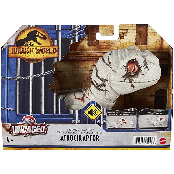 Mô Hình Khủng Long Mattel  Atrociraptor Uncaged Rowdy l