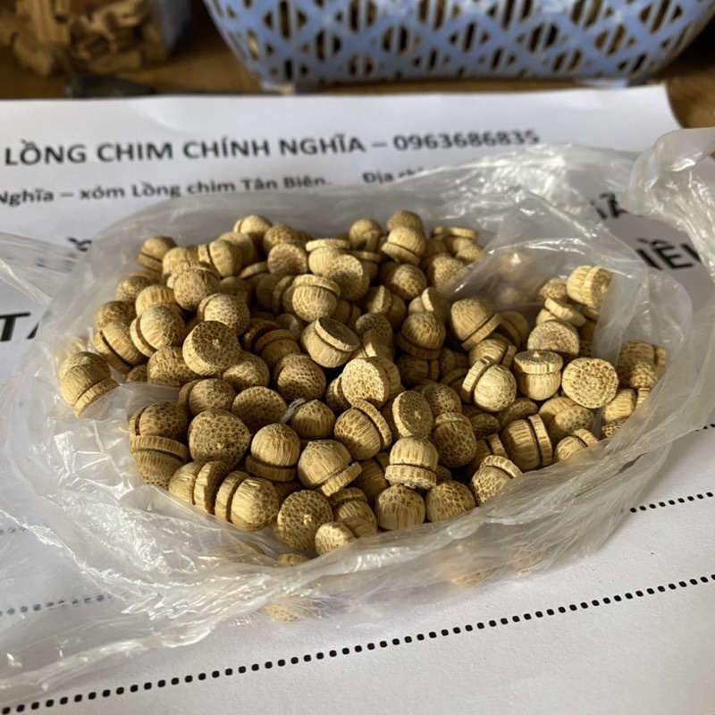 Viên bi gắn nóc lồng chào mào, phụ kiện trang trí lồng chim cao cấp