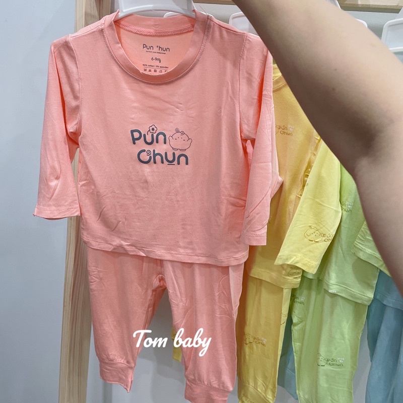 Punchun Bộ dài tay cho bé AW2021
