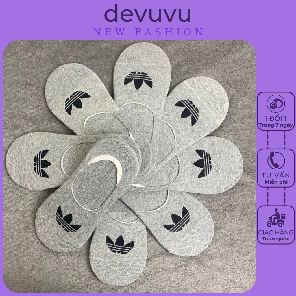 Vớ hài nam nữ DAS tất lười chất liệu cotton cao cấp T1