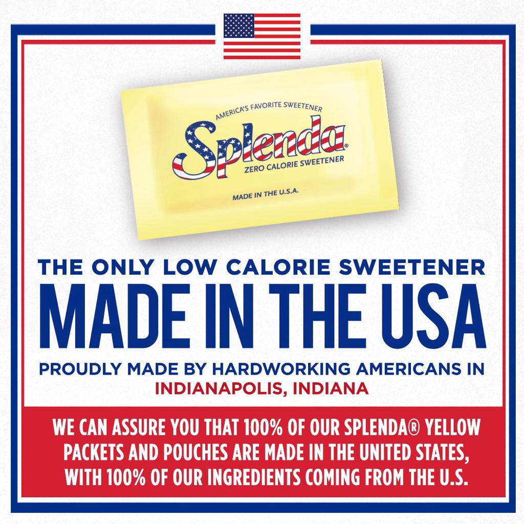 Đường ăn kiêng Splenda tách lẻ - dành cho người tiểu đường, ăn kiêng, DAS, Sweetener Sugar Replacement