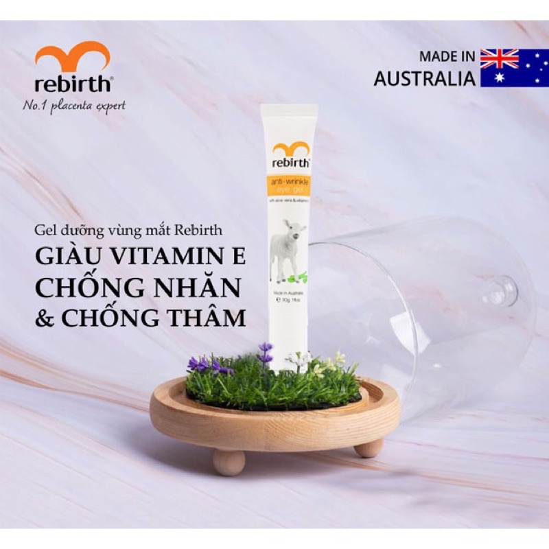 Gel Chống Nhăn và Thâm Quầng Mắt Rebirth Anti-wrinkle Eye Gel 30ml