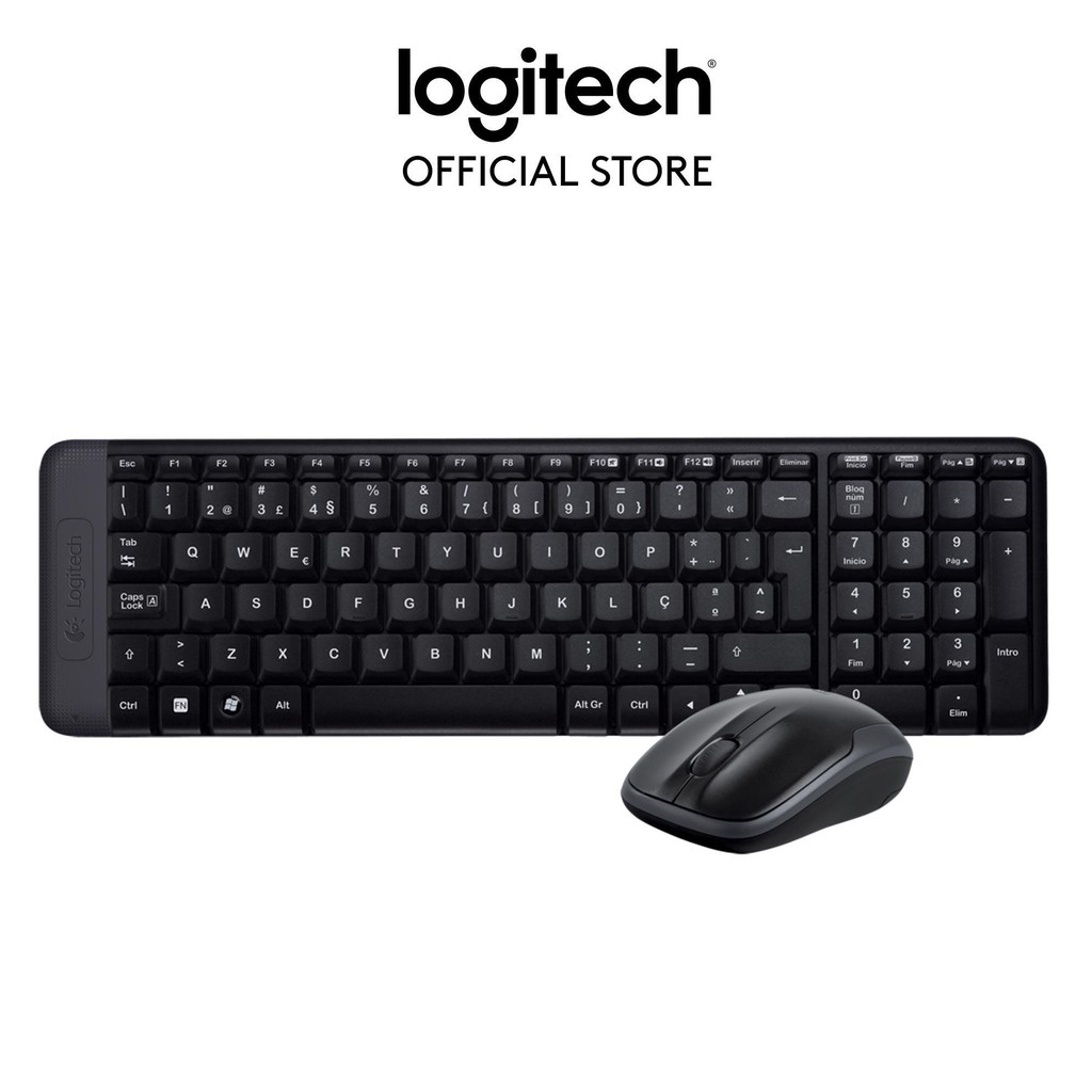 Bộ bàn phím và chuột không dây Logitech MK215 | WebRaoVat - webraovat.net.vn