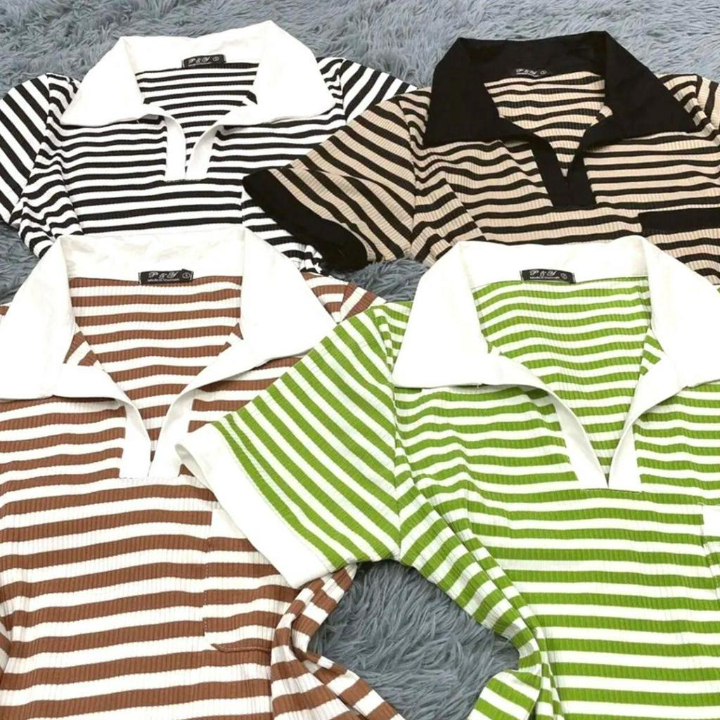 Áo Thun Gân Tăm Nữ Bigsize Dễ Thương ESHOP Thời Trang Bigsize Áo Phong Trơn Tay Ngắn Kiểu Dáng Basic Đẹp Cá Tính
