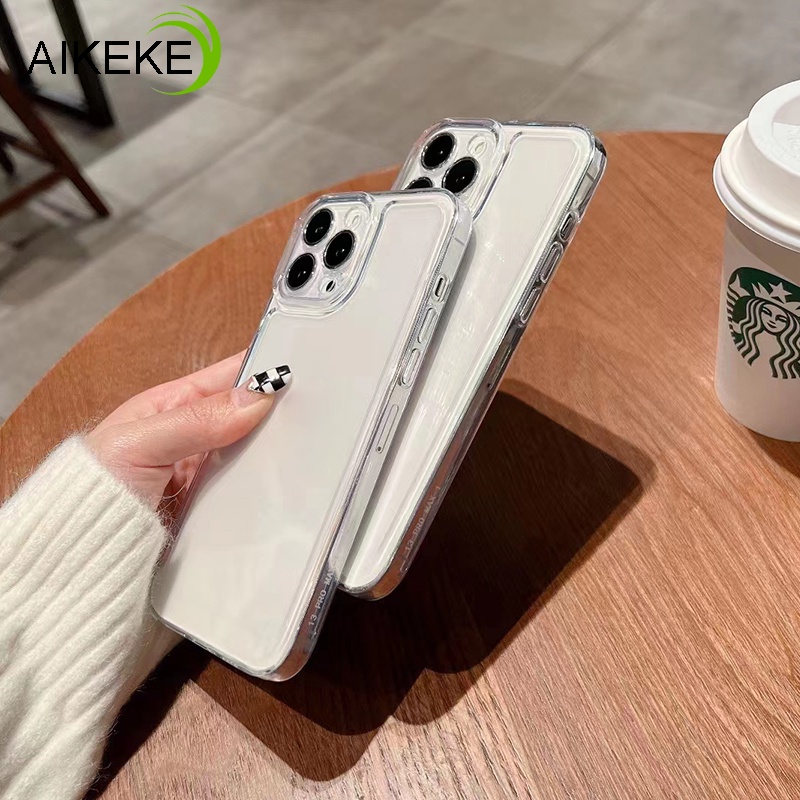 Ốp Điện Thoại Mềm Trong Suốt Chống Sốc Cho iPhone 13 Pro Max 12 11 Pro Max X XR XS Max 8 7 Plus SE 2020