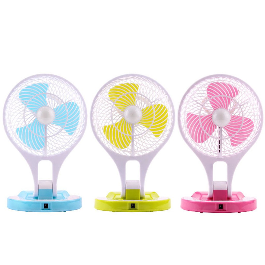 Quạt Mini Fan tích điện 2 trong 1 Model HT- 5580