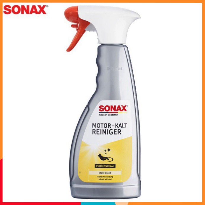 Sản Phẩm  Dung dịch tẩy rửa, vệ sinh khoang máy ô tô thương hiệu Đức - Sonax Engine cold cleaner 543200 Dung tích 500ml 