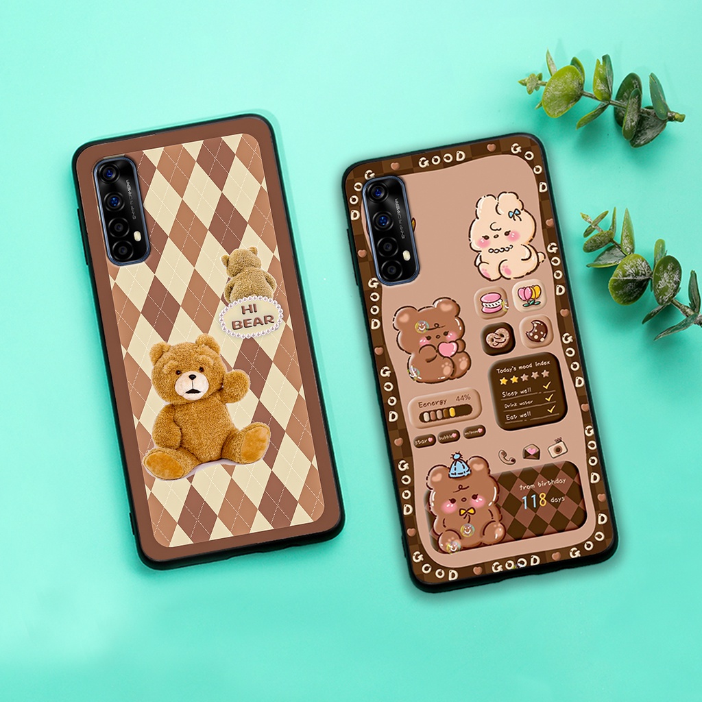 Ốp lưng Realme 7 - Realme 7 Pro in hình gấu bear dễ thương, bền đẹp