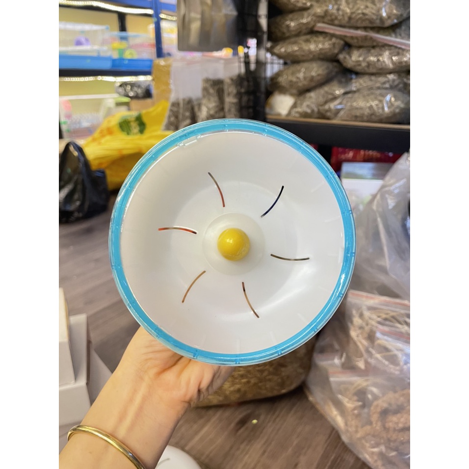 Whell chạy hamster,nhím, gắn lồng 10cm đến 21cm..