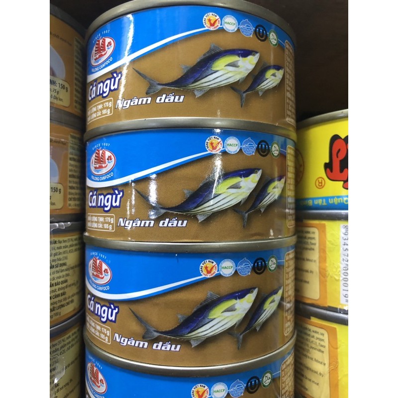 Cá ngừ ngâm dầu Hạ Long 175gr (KL cái 115gr)