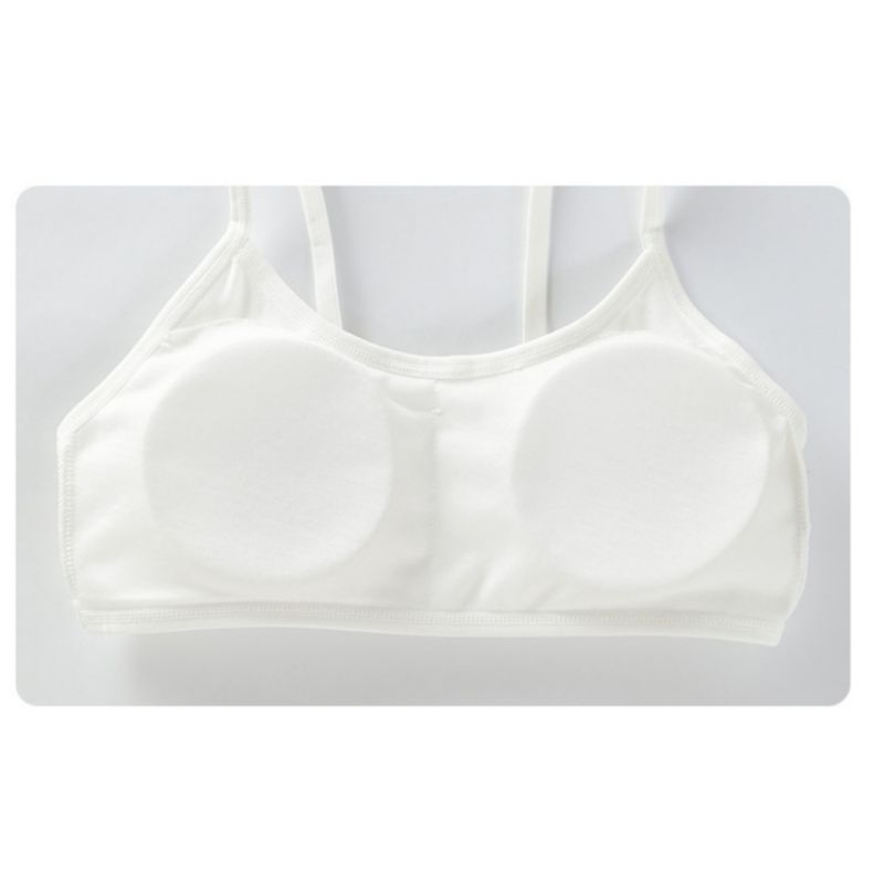 Áo lót/ Bra học sinh cotton có mút thoáng mát loại đẹp