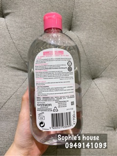 Tẩy trang GARNIER MICELLAR CLEANSING WATER