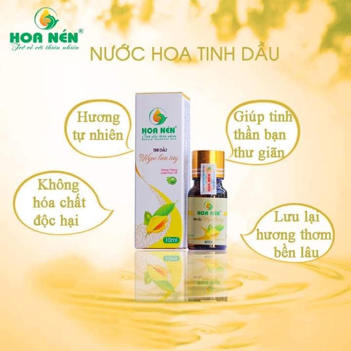 Tinh dầu Ngọc Lan Tây Hoa Nén [NGUYÊN CHẤT] Chuyên dùng xông mặt giúp đẹp da, thư giãn