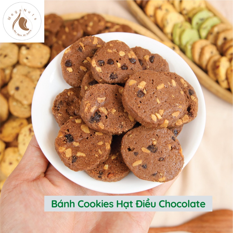 Bánh Cookies Ăn Kiêng hỗ trợ giảm cân, giữ dáng - Bánh Quy Healthy 250g by Meganuts