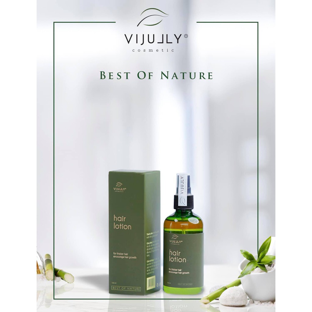 Xịt dưỡng tóc tinh dầu bưởi ( Hair Lotion ) Vi Jully 150ml | BigBuy360 - bigbuy360.vn