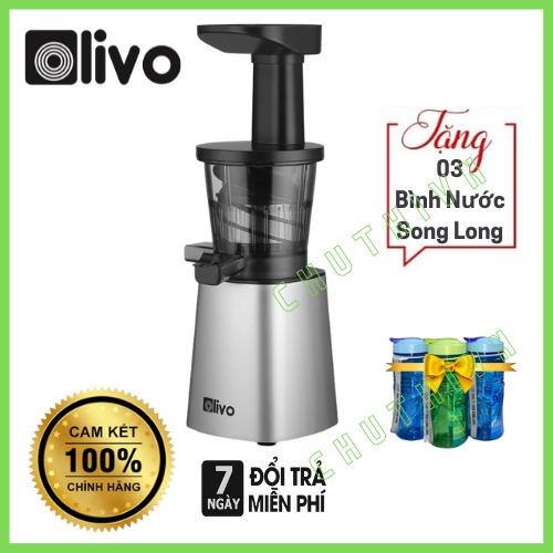 [Mã ELHA22 giảm 6% đơn 300K] (Mã CHUT002 giảm 8%) Máy Ép Chậm Olivo SJ210 - Hàng Chính Hãng