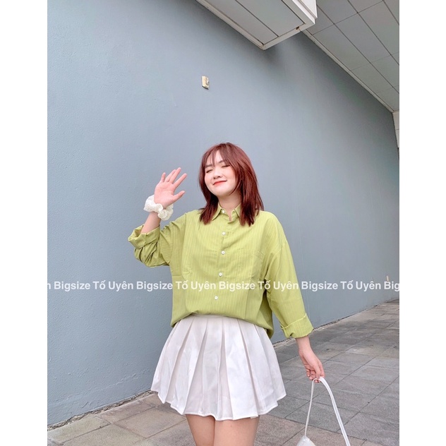 (T.U Bigsize 50-80kg) Áo Sơ Mi Đuôi Tôm Dài Tay Đũi Gân QC loại 1 #91