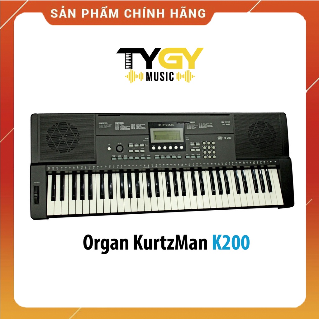  Đàn Organ Kurtzman K200 Ngoại Hình Đẹp, Âm Thanh Chất Lượng , Có Cảm Lực Bàn Phím