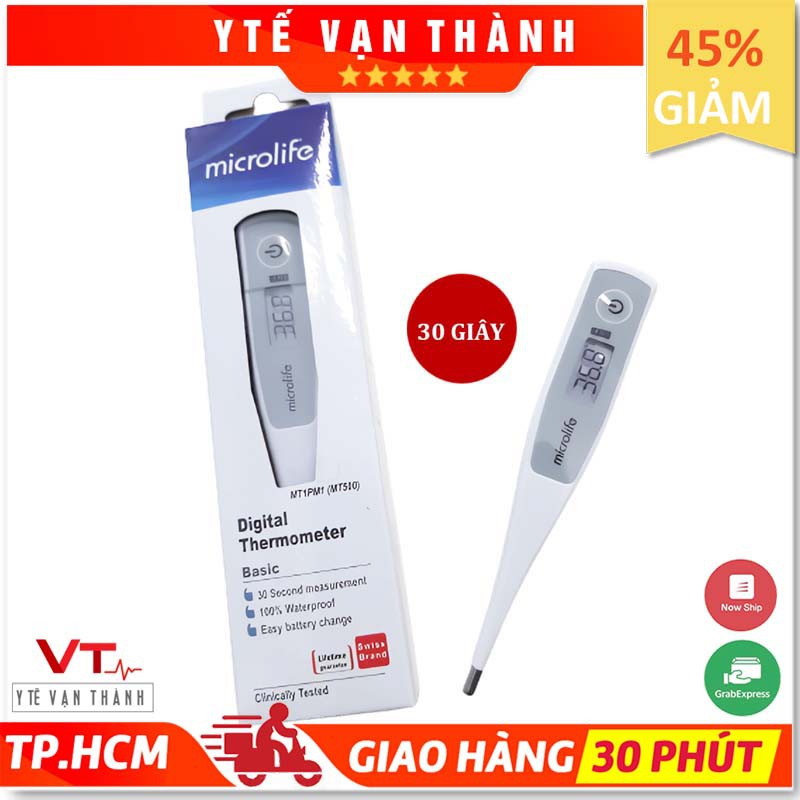 ✅ Nhiệt Kế Điện Tử- Microlife MT500 (30 Giây) VT0716