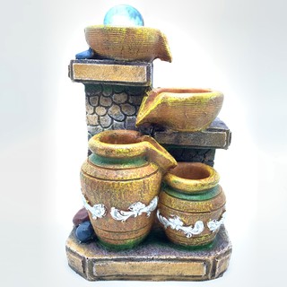 Thác nước tầng cối MT68 mang tài lộc đến mọi nhà(28cmx20cmx15cm)