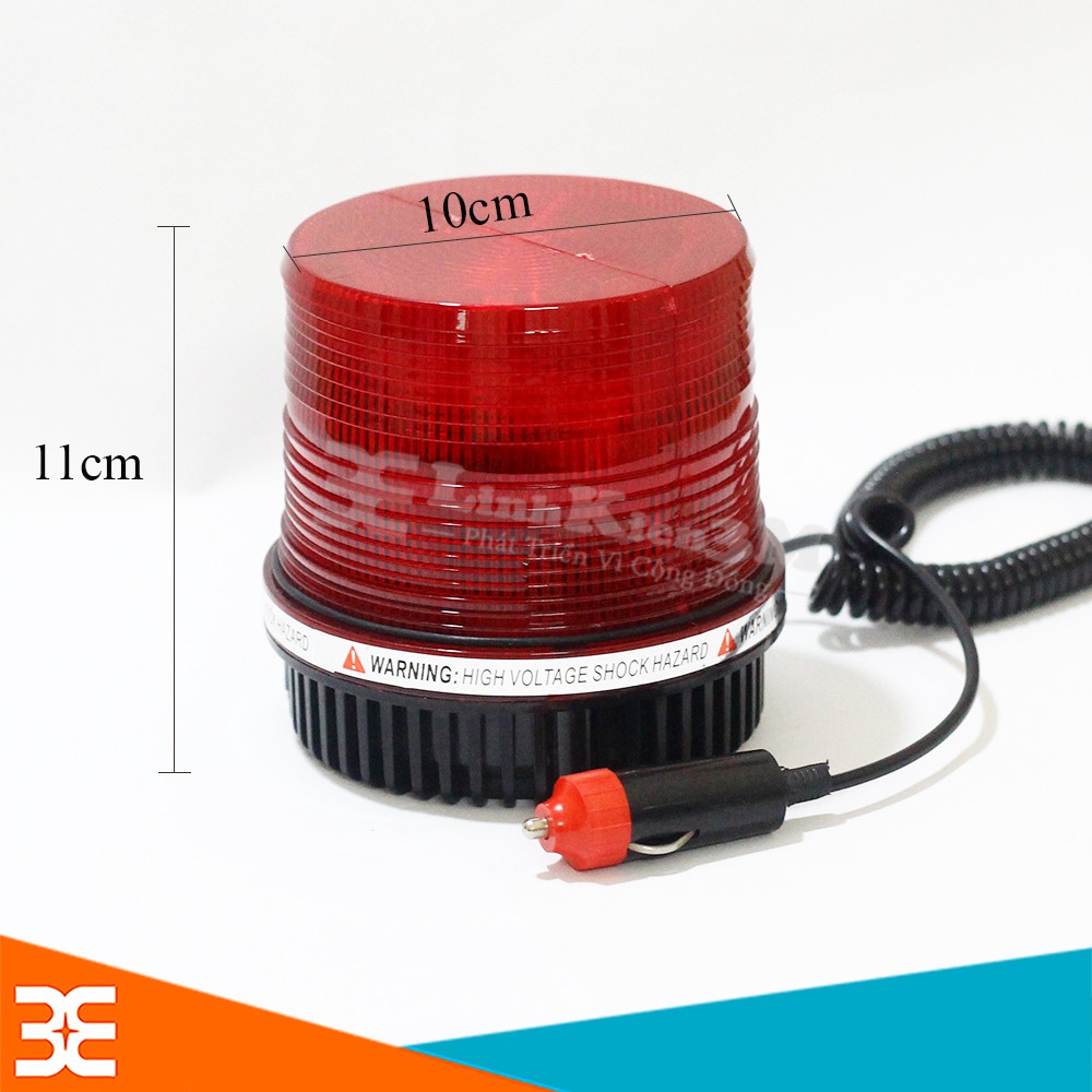 Đèn Quay Chớp Báo 12-24VDC (FLASH STROBE ) ( BH : 1 tháng )
