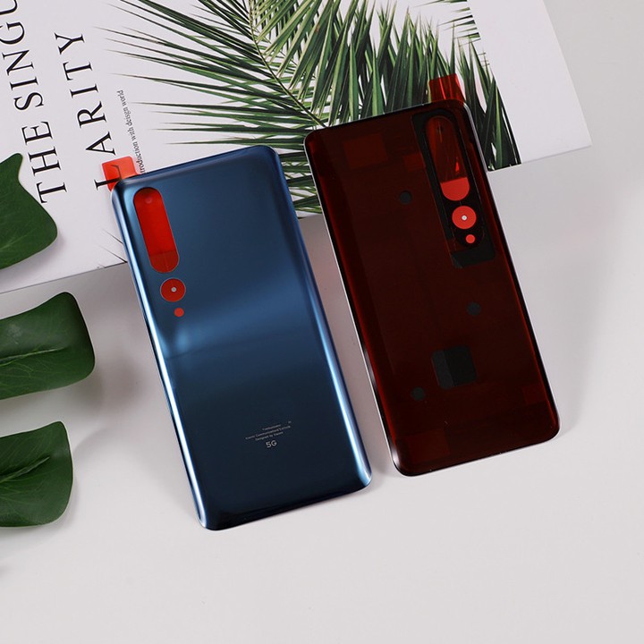 Nắp lưng mi 10 pro kính, mặt sau vỏ xiaomi mi10 pro