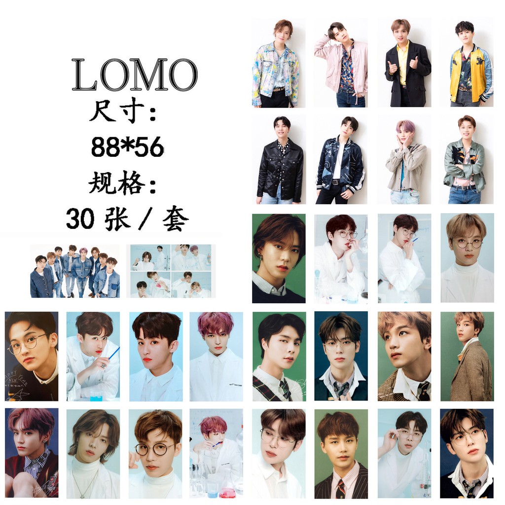 [MUA1 TẶNG1] 20 mẫu Lomo card 30 ảnh NCT