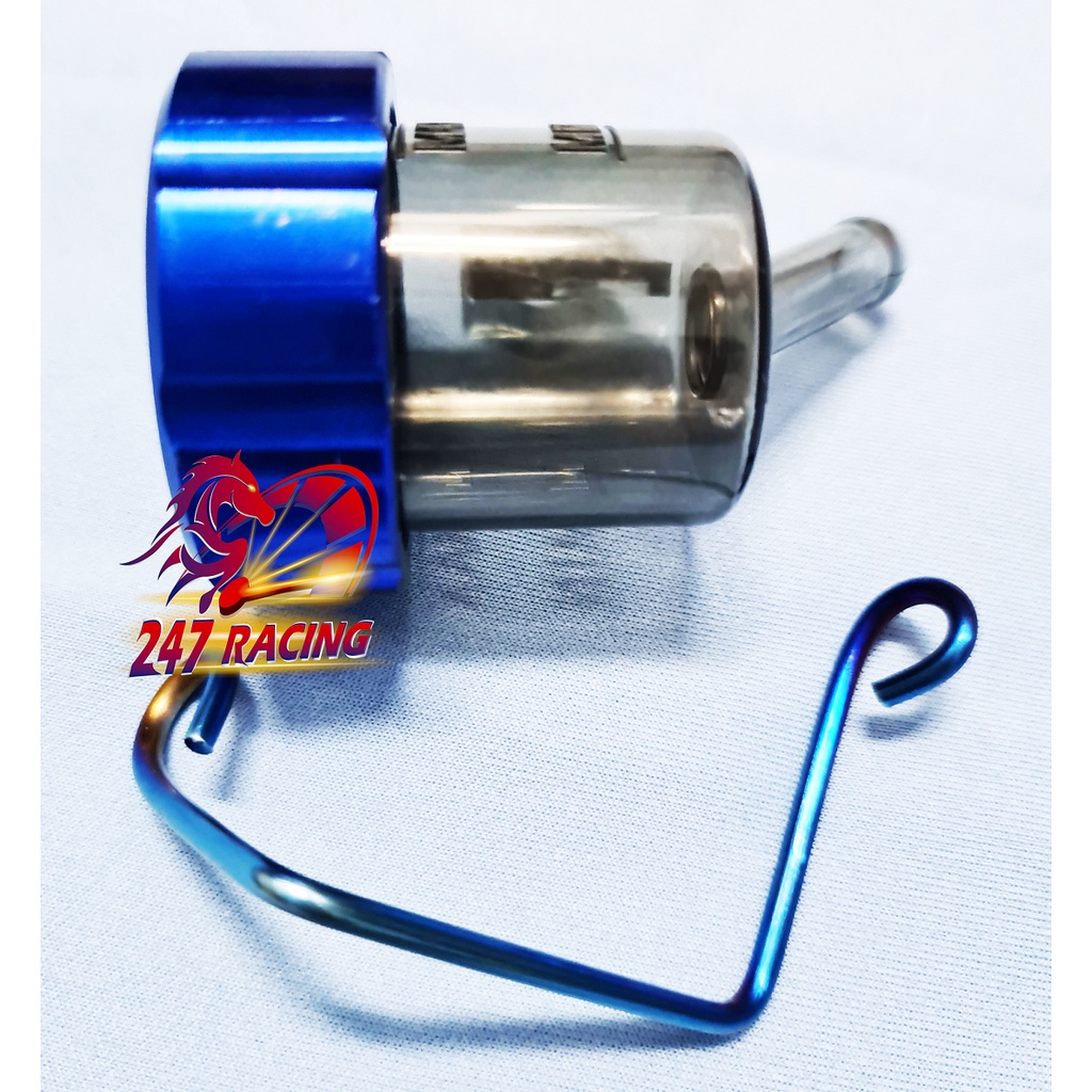 Combo Bình Dầu Khói + Pát Bình Dầu xi Titan gắn Xe Máy