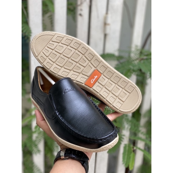 Giày Clarks da bò cao cấp