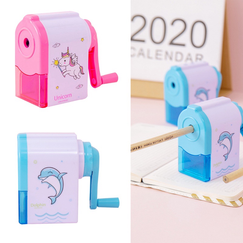 Dụng Cụ Gọt Bút Chì Hình Cá Heo Kỳ Lân Cá Heo Dễ Thương
