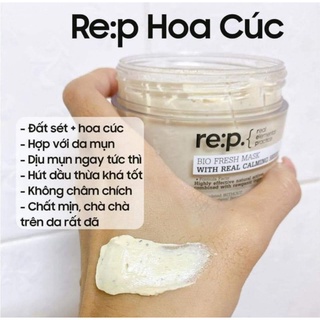Mặt nạ đất sét Hoa Cúc Re:p 130ml