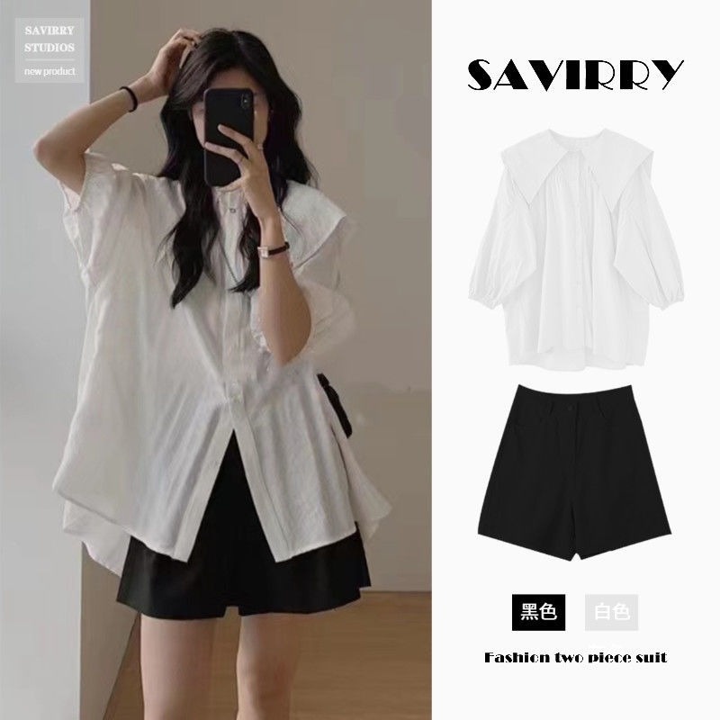 Set Đồ Mùa Hè Hai Món Mỏng Và Che Phủ Thịt Cá Muối Thời Trang Cho Nữ