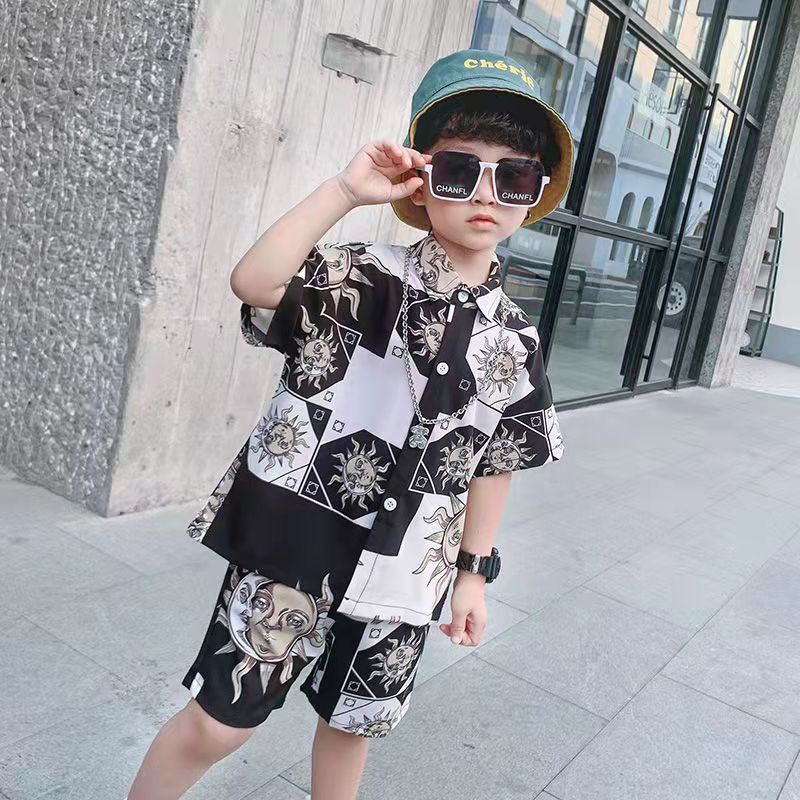 Set 2 Áo Thun + Quần Short Thời Trang Cho Bé Trai Từ 3 Đến 4-5 Đến 6 Đến 7 Đến 8 Đến 9 Đến 10 Đến 11 Đến 12 Tuổi Bán Thanh Thiếu Niên