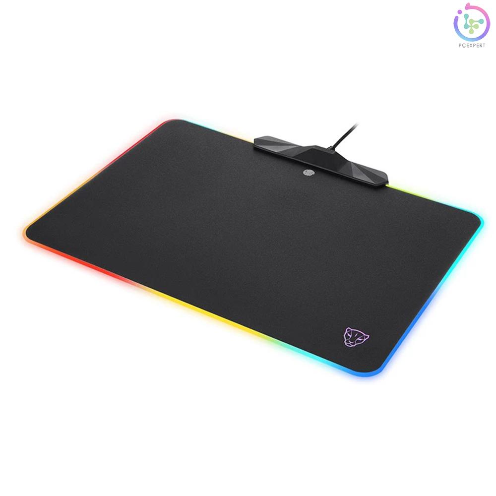 Motospeed P98 RGB Mouse Pad 350 * 250 * 3.5mm Capacitive Touch Switch USB Wired LED RGB Colorful Lighting Gaming Mousepad Mouse Pad Mice Mat for Laptop Computer