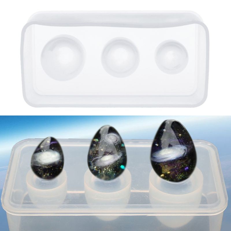 Khuôn Silicon Tạo Hình Quả Trứng Làm Trang Sức Thủ Công