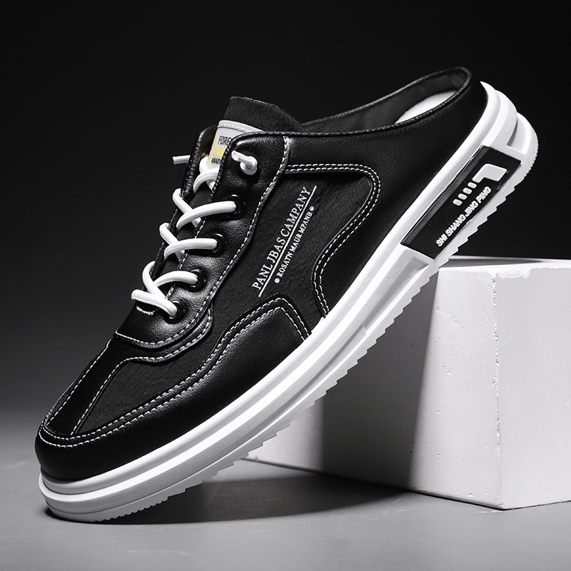 [JINTOHO] Dép Lưới Bán Nguyệt Thoáng Khí Thời Trang Mùa Hè Phong Cách Hàn Quốc Cho Nam Giới