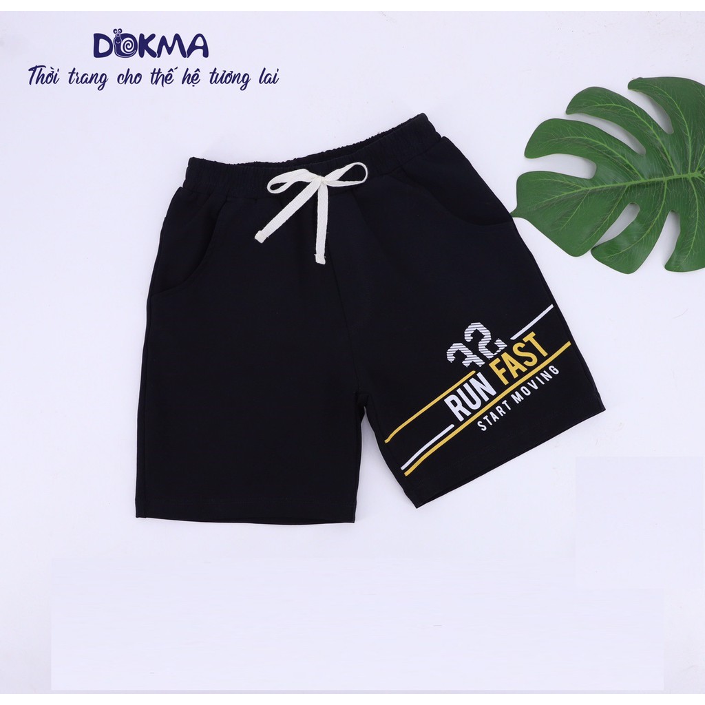 DQ658 quần short cotton BT Dokma (7-12T)