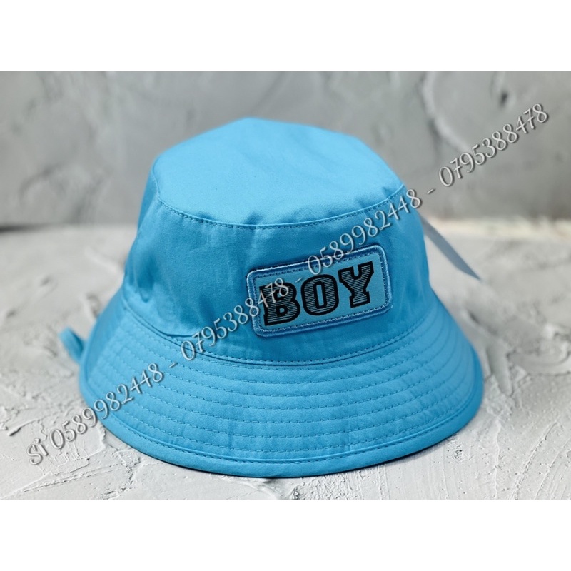 Mũ tai bèo vành cực dể thương cho bé - Nón Bò nhí chữ Boy - Mũ tai bèo trẻ em nhiều màu 6 - 2 tuổi