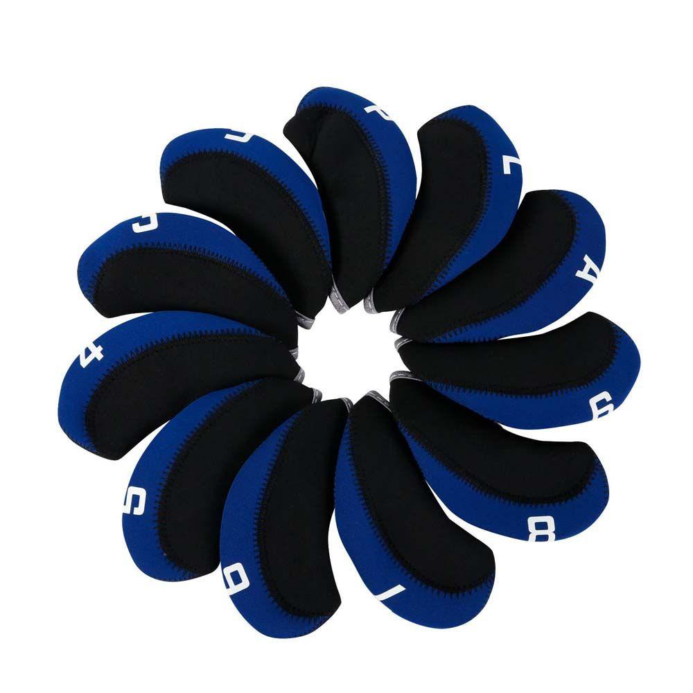 Bộ 11 Vỏ Bọc Đầu Gậy Đánh Golf Bằng Sắt Có Số Tiện Dụng