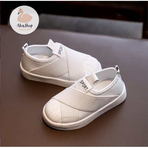 [HÀNG ĐANG VỀ] Giày lười thế thao quai chéo style năng động cho bé trai K071