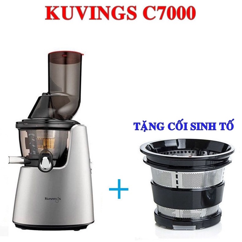 [Mã ELHA10 giảm 6% đơn 5TR] Máy ép trái cây Kuvings C7000 . Hàng chính hãng (TẶNG CỐI SINH TỐ)