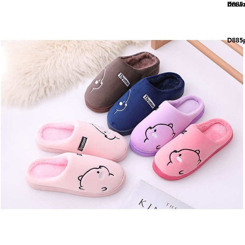 Dép Cotton Đi Trong Nhà Chống Trượt Thời Trang Mùa Đông Cho Nữ | BigBuy360 - bigbuy360.vn