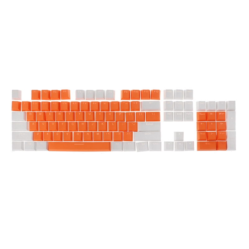 Set 104 nút bàn phím PBT trong mờ cho bàn phím Cherry MX