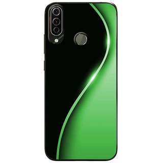 Ốp lưng Vsmart Joy 3, Vsmart Joy 4 in hình Đường cong xanh