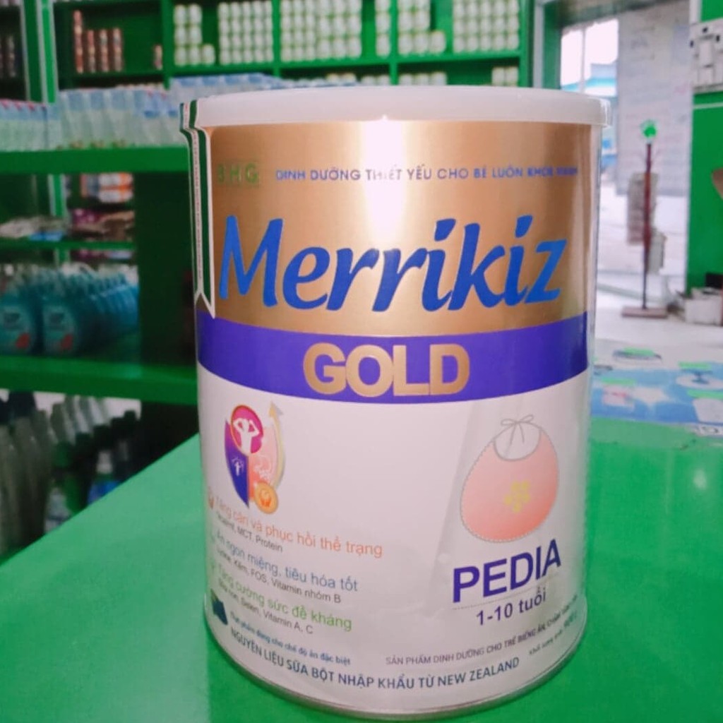 Sữa bột Merrikiz Pedia cho trẻ từ 1 đến 10 tuổi 900g